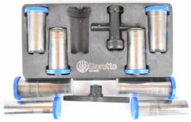 Two sets of four Beretta 12 bore shotgun chokes and keys for A391 and 686 Black Onyx.