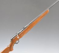 Norica .410 3shot bolt-action shotgun with semi-pistol grip and 24 inch barrel, overall length 106.