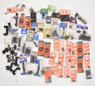 A large collection of scope mounts, rails and accessories including Hawke Sport Optics, Parker-Hale,