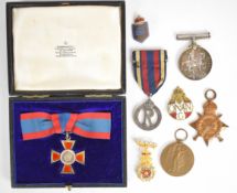 British Nurse's WW1 trio comprising 1914/1915 Star, War Medal and Victory Medal named to Sister A.
