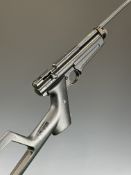 Crosman 2250XL .22  CO2 air rifle with textured pistol grip, composite skeleton stock, scope rail