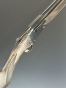 Acciaio 12 bore single barrelled folding poacher's shotgun with chequered semi-pistol grip and