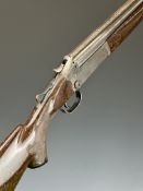 Stevens .410 and .22LR combination or drilling gun with semi-pistol grip and named 24 inch