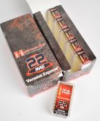 Eight hundred .22 Mag Hornady Varmint Express 30gr V-Max rifle cartridges, all in original boxes.