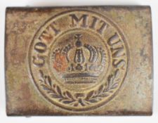 German WW1 'Gott Mit Uns' belt buckle