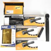 Seven various torches and flashlights including four Cree LED Power Style, Bushnell etc, all but one