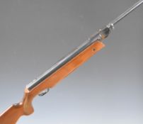 Weihrauch HW80 .22 FAC air rifle with chequered semi-pistol grip, raised cheek piece and