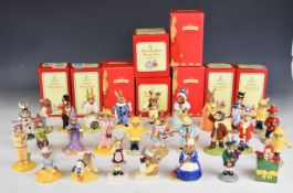 Twenty eight Royal Doulton Bunnykins figures with limited edition, Collector's Club and special
