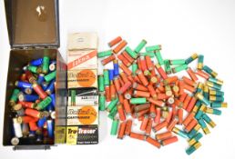 Over three hundred 12 bore shotgun cartridges including magnums, Gamebore Power Start etc, some in