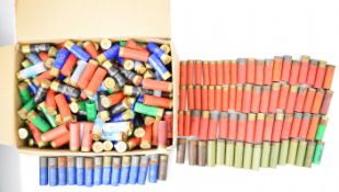 Over two hundred and fifty 12 and 28 bore shotgun cartridges. PLEASE NOTE THAT A VALID RELEVANT