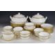 Royal Crown Derby twelve place dinner service including two twin handled casserole dishes (only 2 - Image 4 of 6