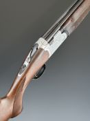 Beretta S686 Special 12 bore over and under ejector shotgun with engraved locks, underside,