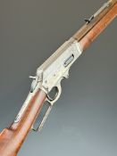 Marlin Model 1893 .32-40 underlever-action sporting rifle with 'Marlin Safety' to the top of the