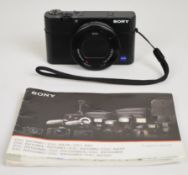Sony Cybershot RX100 II compact digital camera, with original instructions