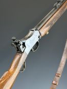 BSA for C Riggs & Co Ltd Martini-Henry .220 underlever-action target rifle with lock and stock