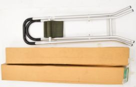 Three shooting sticks including two Gamebird H01 in original boxes.