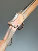 W W Greener Greener's GP Gun Martini underlever-action 12 bore single barrelled shotgun with named