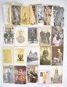 WW1 military and Cirencester interest postcards including Irish Fusiliers, Royal Inniskilling