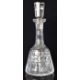 Waterford Crystal Kylemore cut glass decanter (32cm tall) and six wine glasses (17.5cm tall) - Image 2 of 8