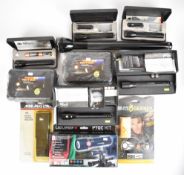 Ten Mag-Lite, LED Lenser and similar torches and lights, most in original boxes.