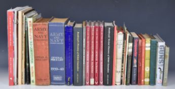 A collection of gun, shooting and cartridge related books including Collecting Shotgun Cartridges by