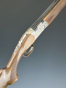 Beretta 686 Silver Pigeon I 28 bore over and under ejector shotgun with engraved locks, underside,