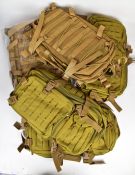 Five hunting, military or army style backpacks/ bags, all unused in original packaging.