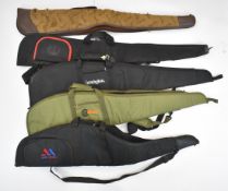 Five branded shotgun or rifle slips including Browning, SMK, Air Arms and Remington.