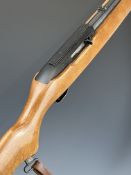 Ruger Model 10/22 .22 semi-automatic rifle with multi-shot magazine, semi-pistol grip, leather