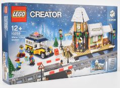 Lego Creator Winter Village Station, 10259, 2017, in sealed box.