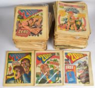 One hundred and sixty 2000AD Judge Dredd comics, earliest issue programme #3, together with a