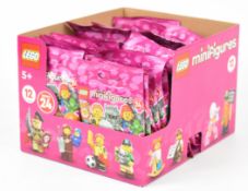 Lego minifigure series 24 box containing 36 sealed bags, 71037, 2023.