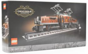 Lego Crocodile Locomotive train, 10277, 2020, in sealed box.