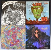 Seven bootleg / unofficial LPs to include Psych Fuzz / Kraut Rock / Acid / Psych / Prog Rock