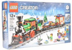 Lego Creator Winter Holiday Train, 10254, 2016, in sealed box.