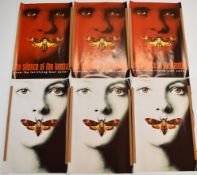 Six The Silence of the Lambs (1991) promotional film posters, 77 x 50cm, rolled.