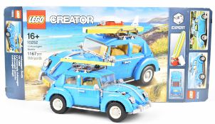 Lego Creator Volkswagen Beetle, 10252, 2016, assembled with original box and instructions.