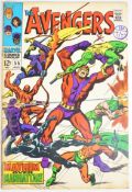 The Avengers #55 by Marvel Comics (1968), first appearance of Ultron.