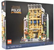 Lego Modular Buildings Collection Police Station, 10278, 2021, in sealed box.