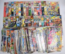 One hundred and forty Copper Age comic books, mostly Marvel to include Thor, Ghost Rider, Wolverine,