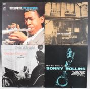 Thirty five Jazz / Hard Bop / Post Bop / Modal / Free Jazz LPs, to include six Blue Note LPs (81558,