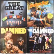 Sixteen Punk Rock / Post Punk / New Wave / New Romantic LPs comprising The Damned Machine Gun