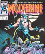 Wolverine #1 by Marvel Comics (1988), first Wolverine as Patch.