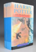 [SIGNED COPY] J.K. Rowling Harry Potter and the Goblet of Fire, published Bloomsbury 2000, first