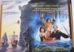 The Princess Bride (1987) British quad film poster, starring Cary Elwes and Mandy Patinkin, directed