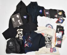 The Who tour ephemera comprising nine crew member T-shirts, seven itineraries, backstage passes,