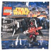 Lego Star Wars Darth Revan minifigure, 5002123, in sealed poly bag.