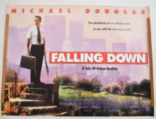 Falling Down (1993) British Quad film poster, starring Michael Douglas and Robert Duvall, directed