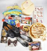 Collection of 1940 / 60s shoes, fashion accessories, dressmaking patterns, Belle O' The Ball,