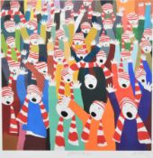 Mackenzie Thorpe (Contemporary, British, born 1956) signed limited edition (73/495) print